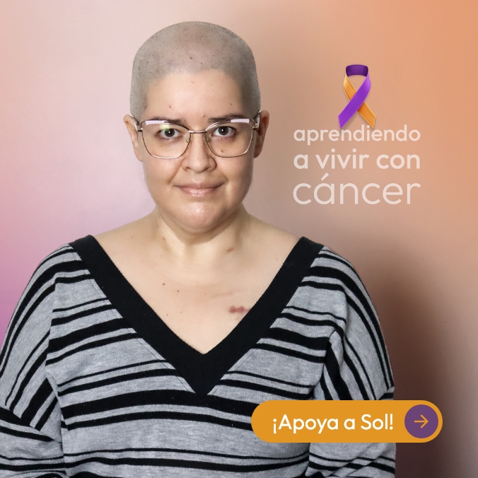 Apóyame con mi tratamiento contra el cáncer